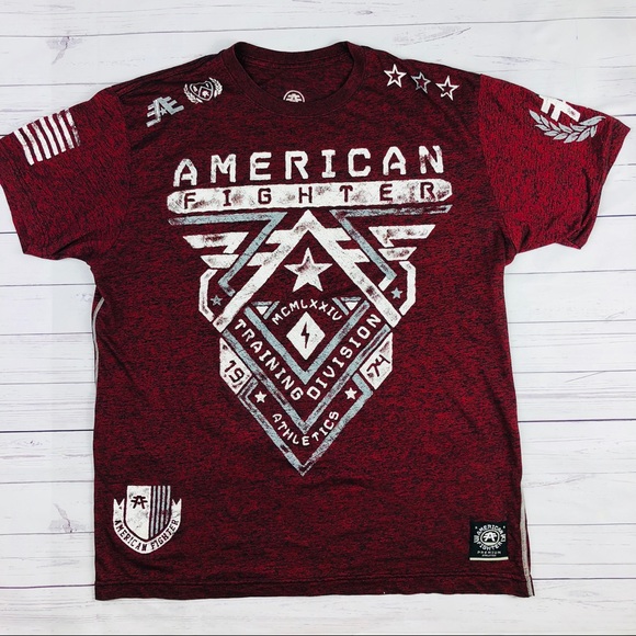American Fighter By Buckle Mens Tshirt 